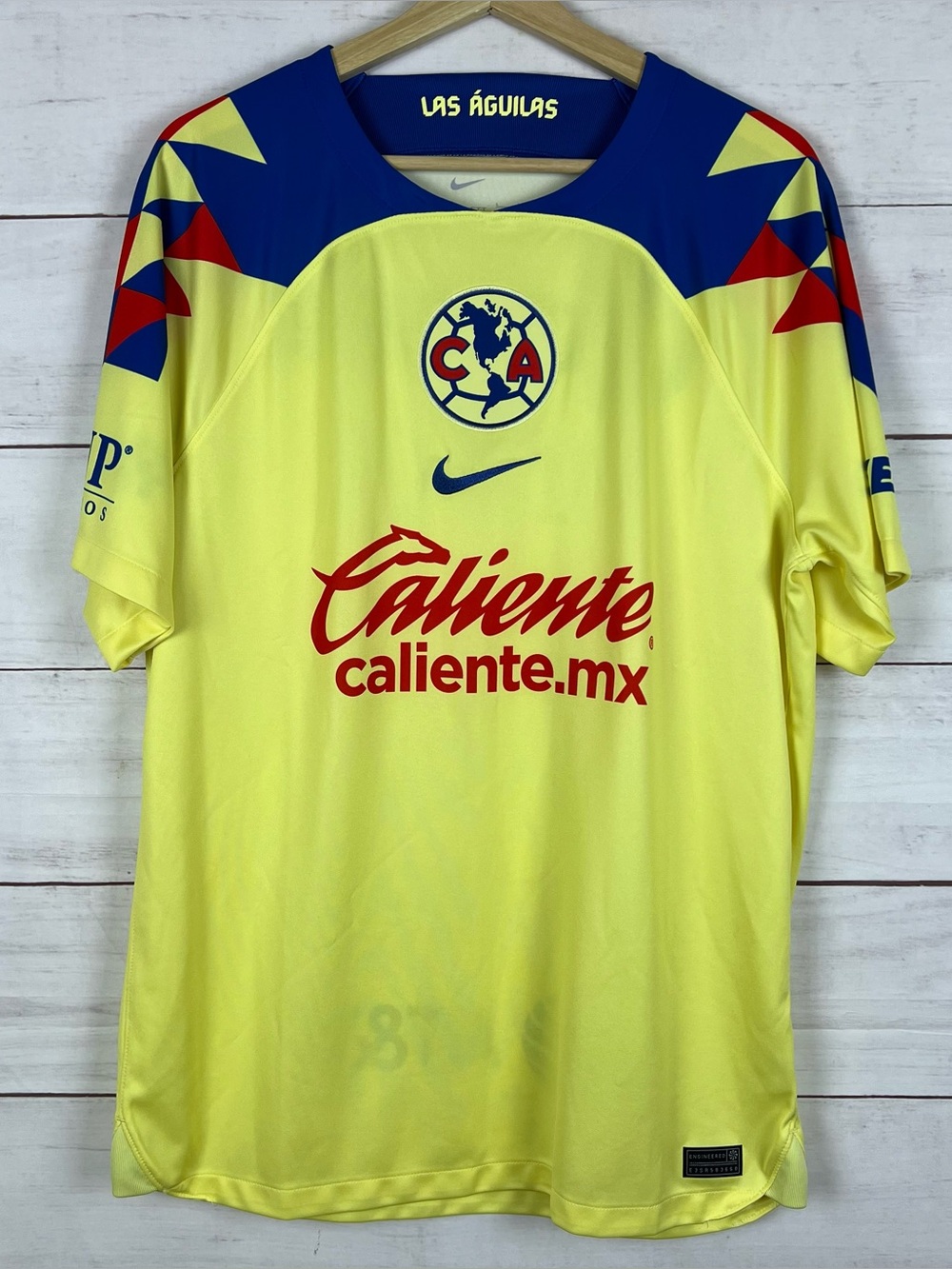 Nike Club America 2023/24 Layun Home Jersey DX2682-707 Men's Size Large